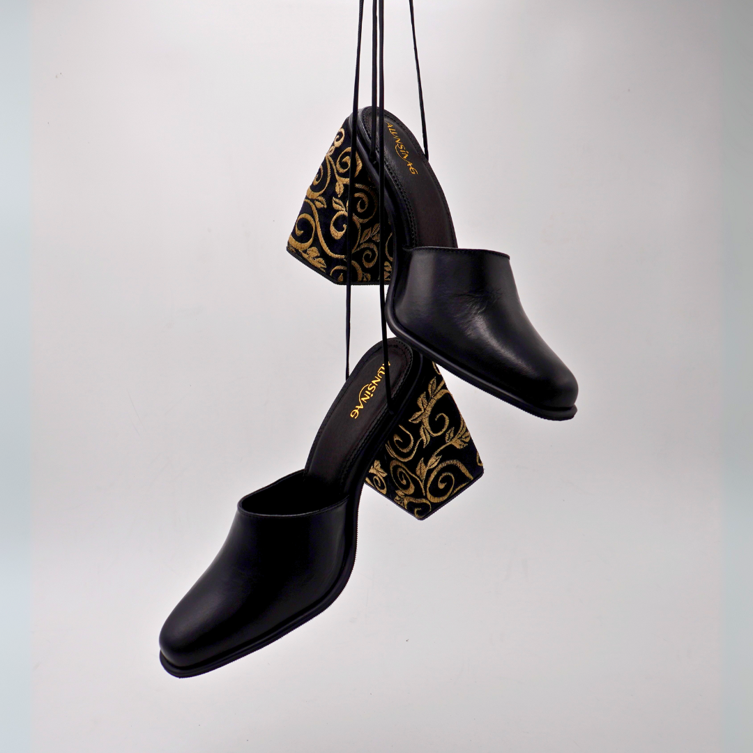Hailey lace-up Mules (Pre-order)