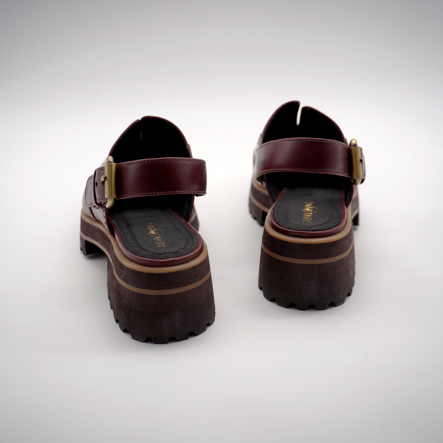 Yna Oxford Mules 2.0 (Wine Red)