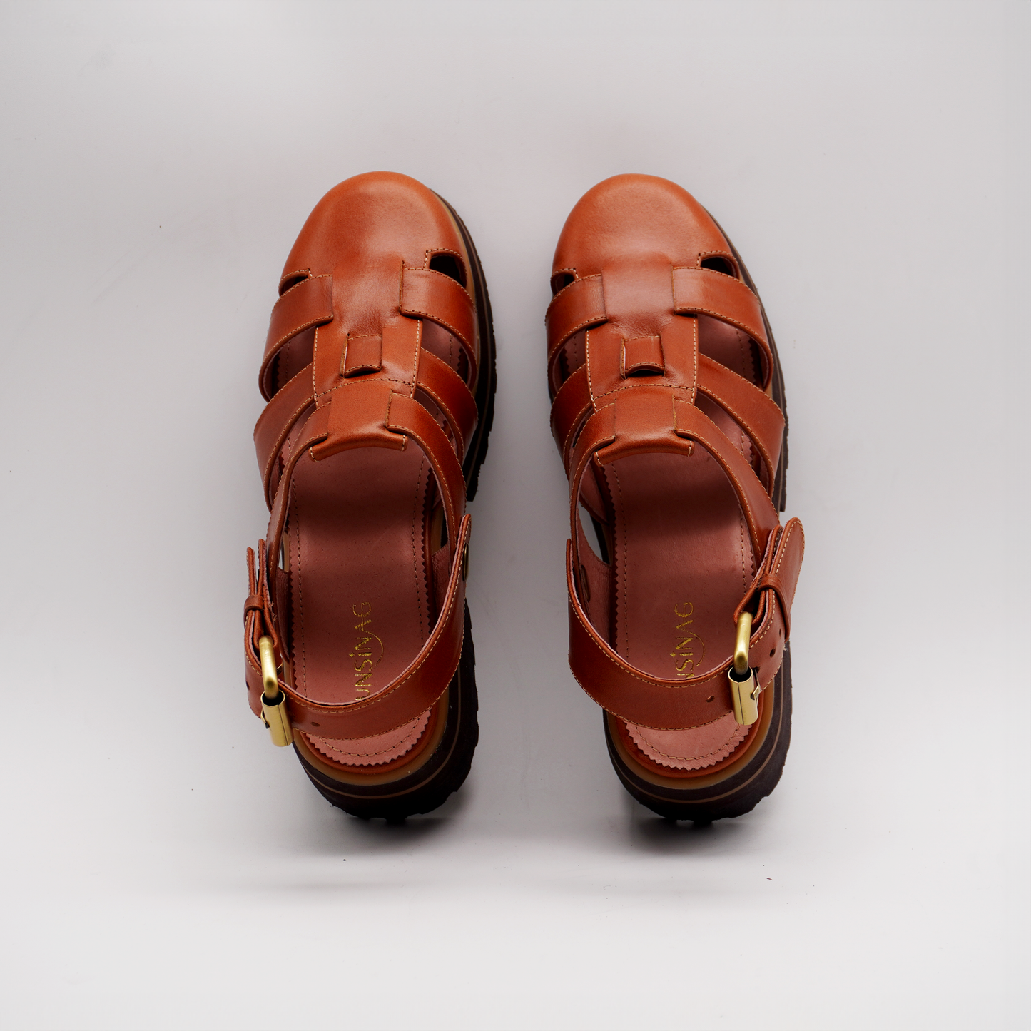 Evy Fisherman Mules 2.0 (Tan)