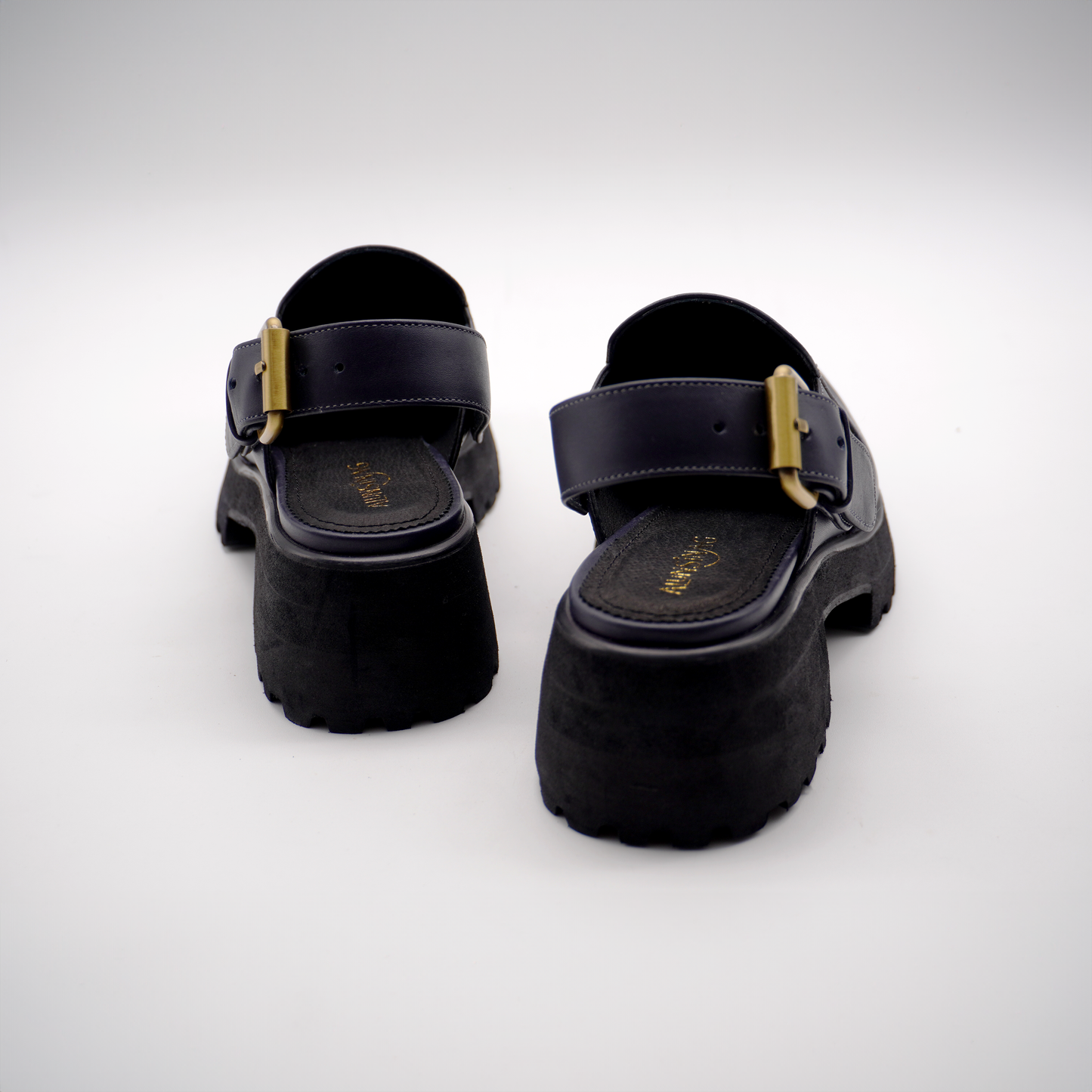 Pya Mules (Midnight Blue)