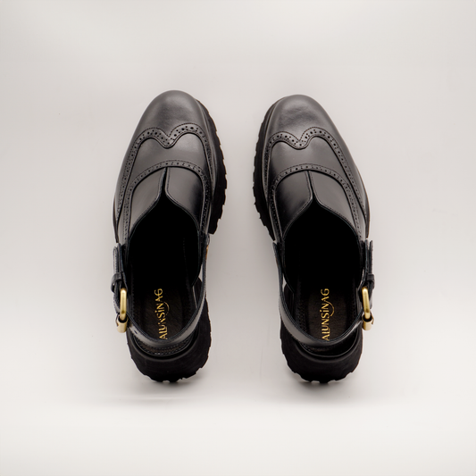 Yna Oxford Mules (Black)