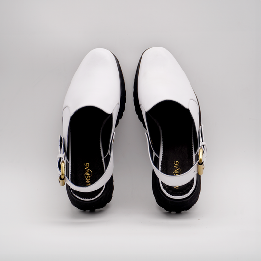 Pya Mules (White)