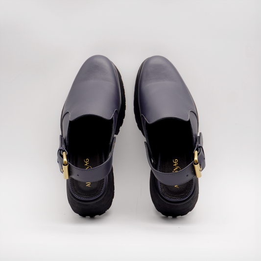 Pya Mules (Midnight Blue)